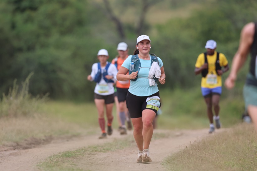 Running a 30 km trail run in Lukenya, Kenya