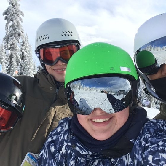 Skiing at Sun Peaks
