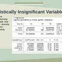 Analysis of gender composition in economics PhD job-market placements